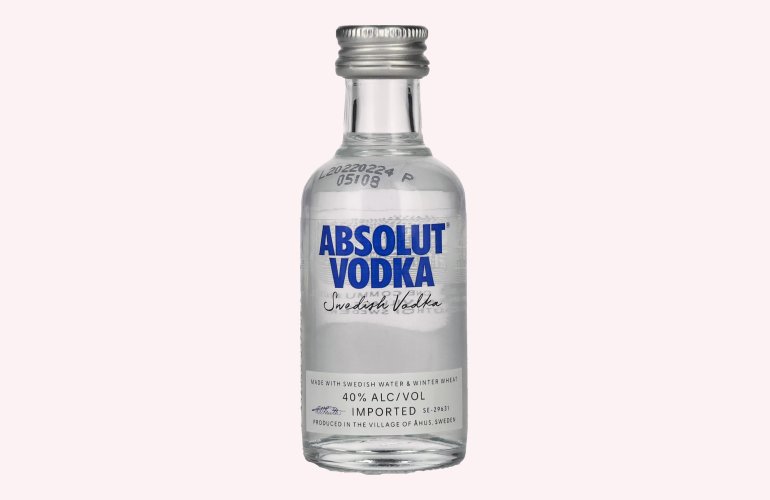 Absolut Vodka 40% Vol. 0,05l