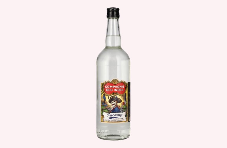 Compagnie des Indes Tricorne Blended White Rum 43% Vol. 1l