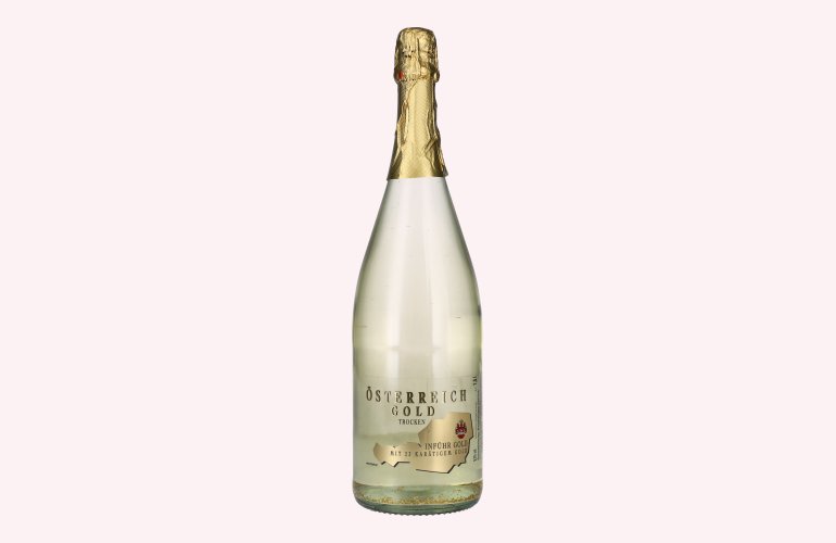 Österreich Gold - met 23 Karat Blattgold 9,5% Vol. 1,5l