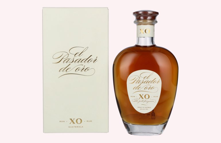 El Pasador de Oro XO Rum 40% Vol. 0,7l in geschenkverpakking