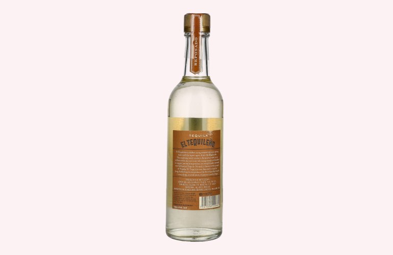 El Tequileño Reposado 100% Agave 38% Vol. 0,5l