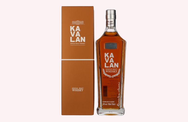 Kavalan Classic Single Malt Whisky 40% Vol. 0,7l in Giftbox