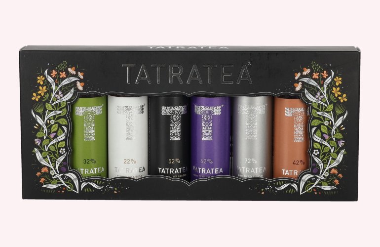 TATRATEA Tasting Set 47% Vol. 6x0,04l in Giftbox