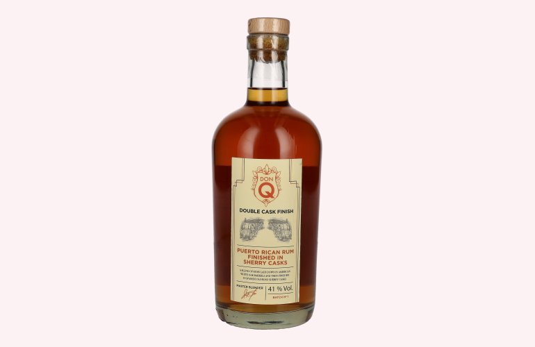 Don Q Double Aged Rum SHERRY CASK FINISH 41% Vol. 0,7l
