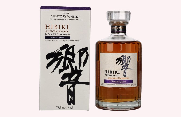 Suntory Hibiki Harmony Master's Select 43% Vol. 0,7l in Giftbox