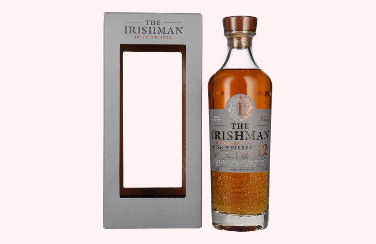 The Irishman 12 Years Old Single Malt Irish Whiskey 43% Vol. 0,7l en boîte cadeau
