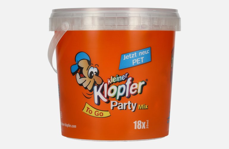 Kleiner Klopfer Party Mix To Go 16,7% Vol. 18x0,02l PET
