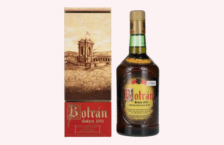 Botran Ron Solera 1893 PRIMERA EDICION Premium Gold Rum 40% Vol. 0,7l in Geschenkbox