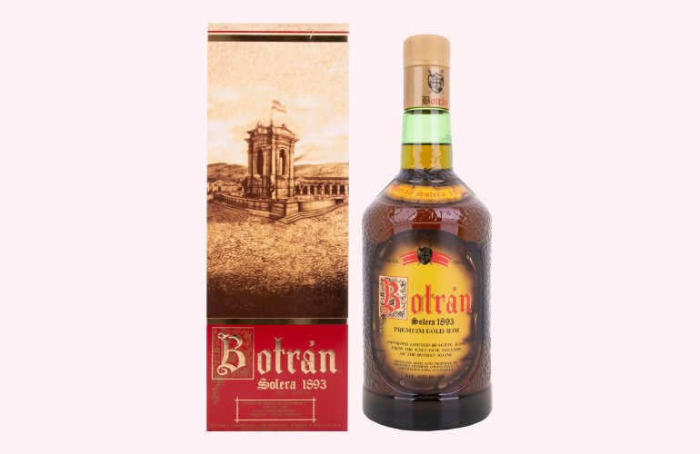 Botran Ron Solera 1893 PRIMERA EDICION Premium Gold Rum 40% Vol. 0,7l in Geschenkbox