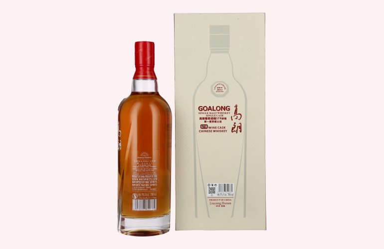 GOALONG Single Malt STR WINE CASK Chinese Whisky 46,5% Vol. 0,7l in Geschenkbox