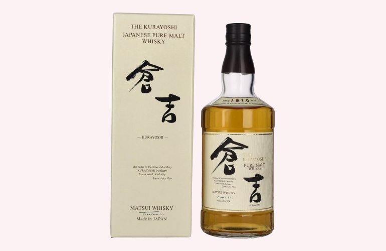 Matsui Whisky THE KURAYOSHI Pure Malt Whisky 43% Vol. 0,7l in Giftbox