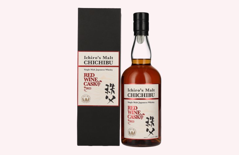 Chichibu Ichiro's Single Malt Red Wine Cask Japanese Whisky 2023 50,5% Vol. 0,7l in Geschenkbox