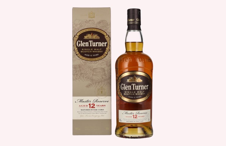 Glen Turner 12 Years Old Master Legend Single Malt Scotch Whisky 40% Vol. 0,7l in Geschenkbox