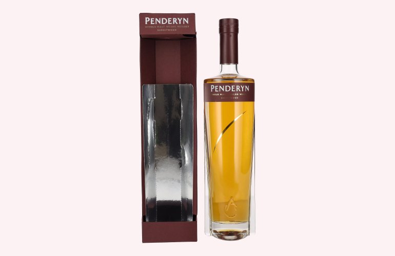Penderyn SHERRYWOOD Single Malt Welsh Whisky 46% Vol. 0,7l in Giftbox