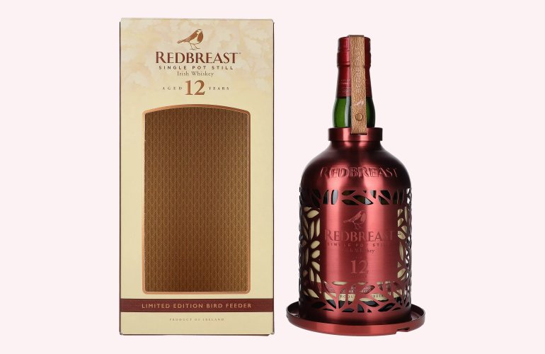 Redbreast 12 Years Old Limited White Edition Bird Feeder 2022 40% Vol. 0,7l in Geschenkbox