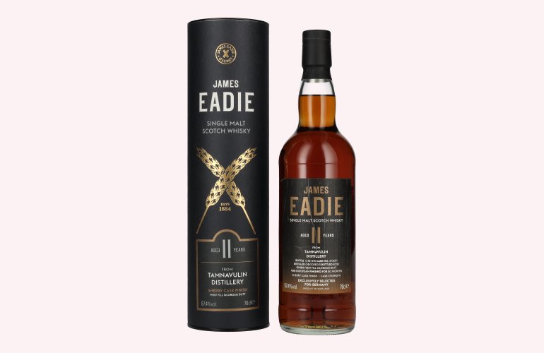 Tamnavulin 11 Years Old James Eadie 1st OLOROSO BUTT FINISH Single Malt #373071 2013 57,4% Vol. 0,7l in Giftbox
