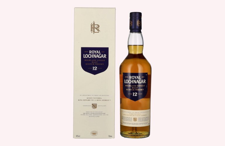 Royal Lochnagar 12 Years Old Highland Single Malt 40% Vol. 0,7l in Giftbox