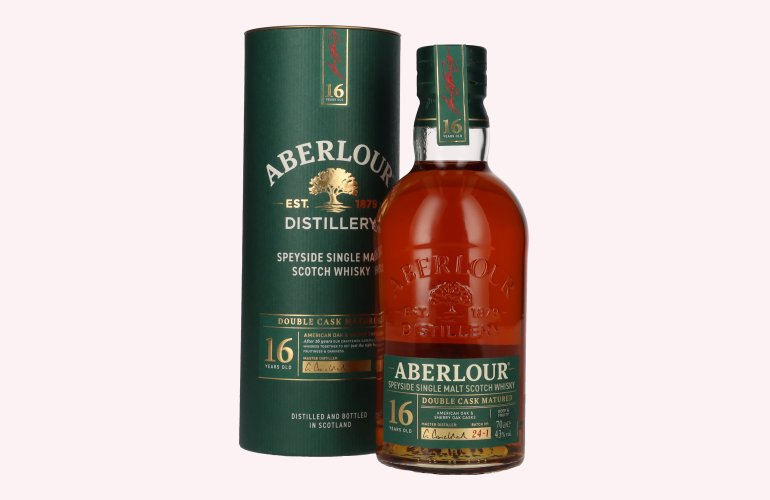 Aberlour 16 Years Old DOUBLE CASK MATURED 43% Vol. 0,7l in geschenkverpakking