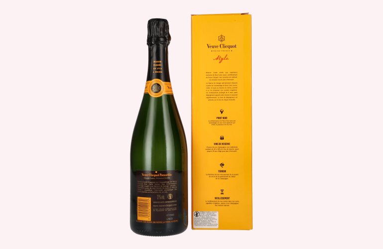 Veuve Clicquot Champagne Brut Réserve Cuvée 12% Vol. 0,75l in Giftbox