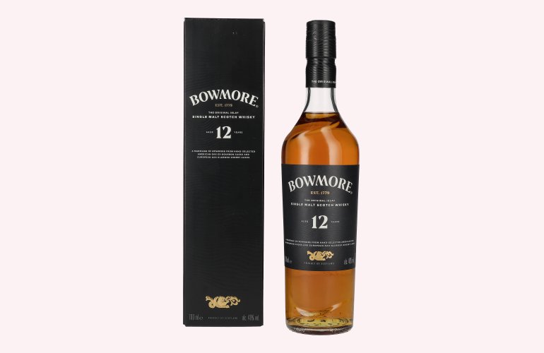 Bowmore 12 Years Old Islay Single Malt 40% Vol. 0,7l in Giftbox