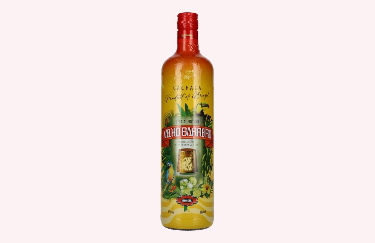 Velho Barreiro Cachaça 39% Vol. 1l