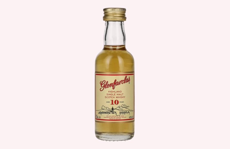 Glenfarclas 10 Years Old Highland Single Malt Scotch Whisky 40% Vol. 0,05l