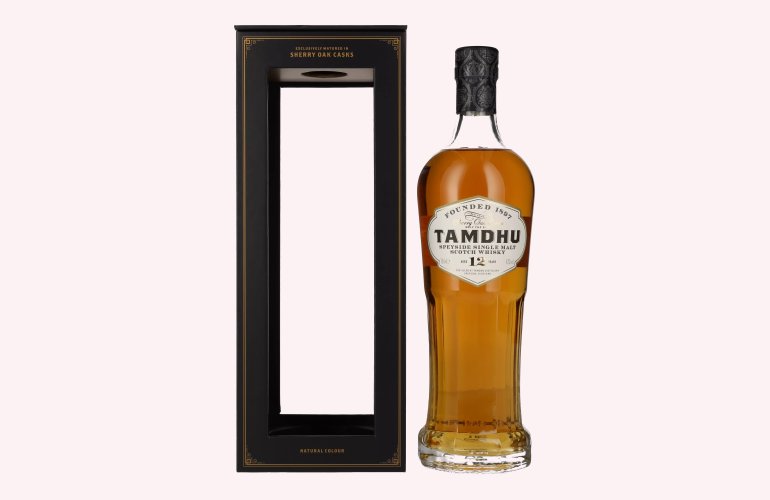 Tamdhu 12 Years Old Speyside Single Malt Scotch Whisky 43% Vol. 0,7l in Geschenkbox