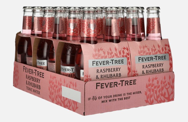 Fever-Tree Raspberry & Rhubarb Tonic Water 24x0,2l