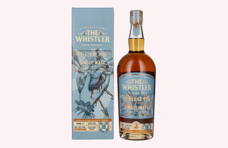 The Whistler Irish Whiskey P.X. I LOVE YOU Single Malt 46% Vol. 0,7l in Geschenkbox