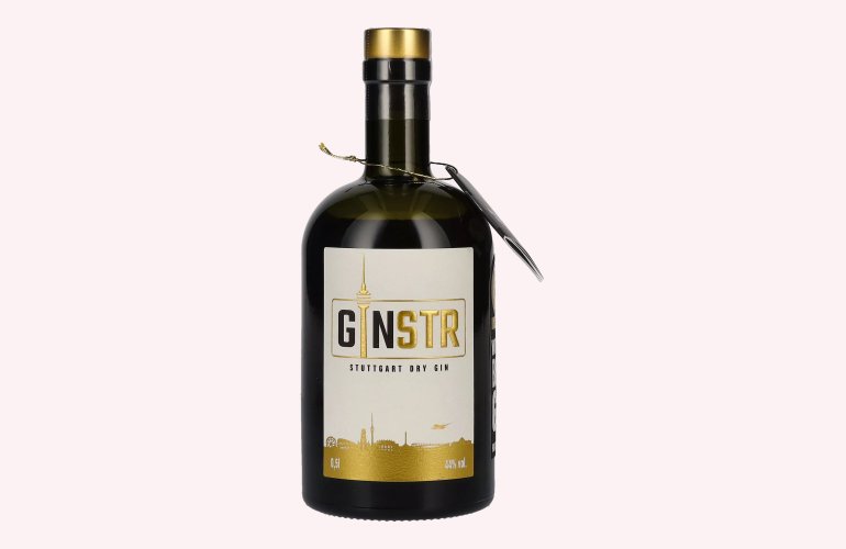 GINSTR Stuttgart Dry Gin 44% Vol. 0,5l