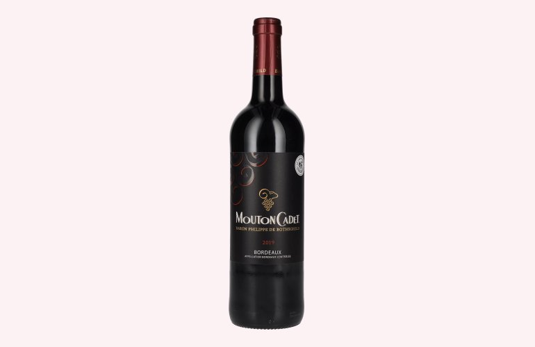 Baron Philippe de Rothschild MOUTON CADET Bordeaux 2019 13,5% Vol. 0,75l