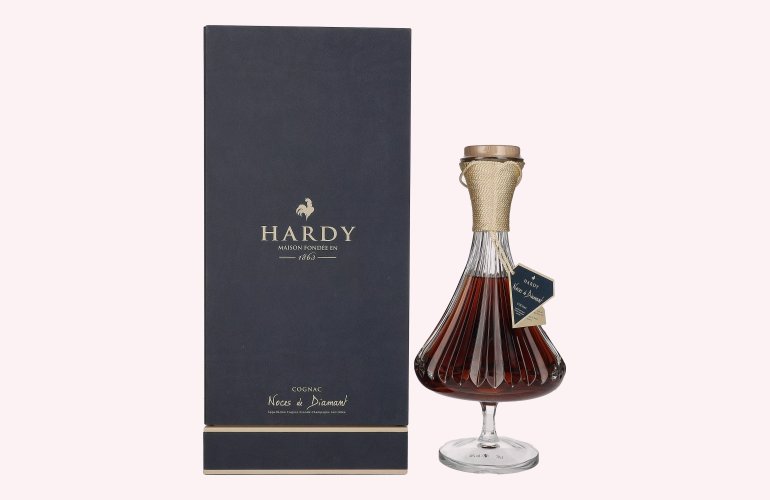 Hardy Cognac Noces de Diamant 40% Vol. 0,7l in Giftbox