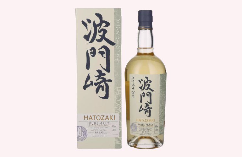 Hatozaki PURE MALT Japanese Blended Whisky 46% Vol. 0,7l in Giftbox