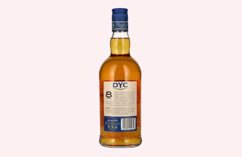 DYC Destilerias y Crianza 8 Años Finest Old Whisky 40% Vol. 0,7l