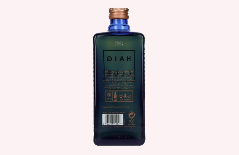 Haig Club CLUBMAN Single Grain Scotch Whisky 40% Vol. 0,7l