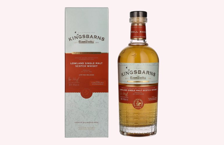 Kingsbarns BELL ROCK Lowland Single Malt Scotch Whisky 46% Vol. 0,7l in Giftbox