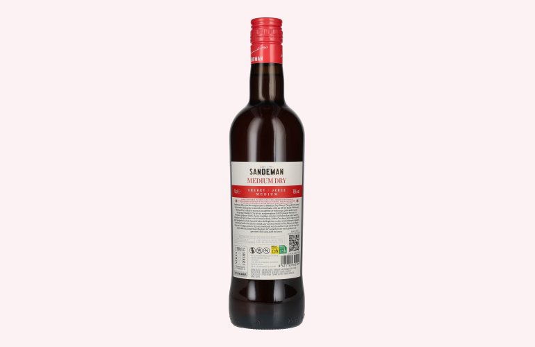 Sandeman MEDIUM DRY Sherry 15% Vol. 0,75l