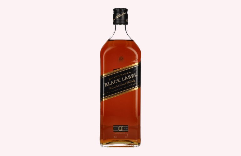 Johnnie Walker BLACK LABEL 12 Years Old Blended Scotch Whisky 40% Vol. 3l