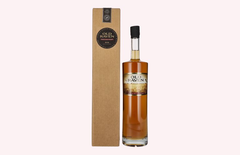 Old Raven Triple Distilled Single Malt Whisky 40,8% Vol. 1,5l in Geschenkbox