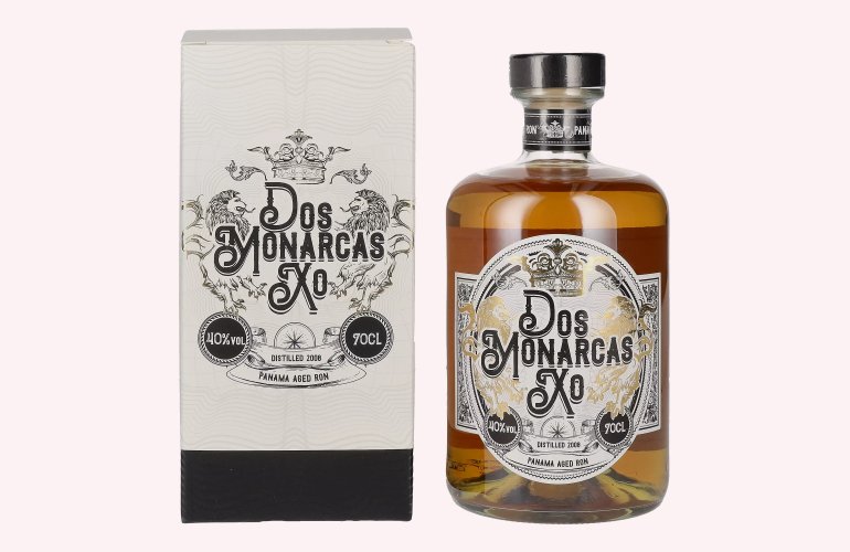 Dos Monarcas XO Panama Aged Ron 40% Vol. 0,7l in Giftbox
