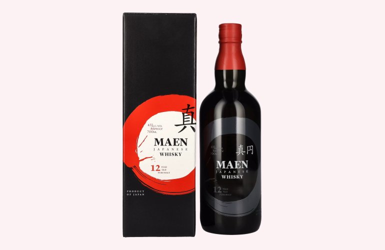 Maen The Perfect Circle 12 Years Old Whisky 43% Vol. 0,7l in Giftbox