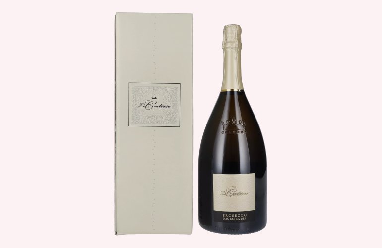 Le Contesse Prosecco DOC Extra Dry 11% Vol. 1,5l in Geschenkbox