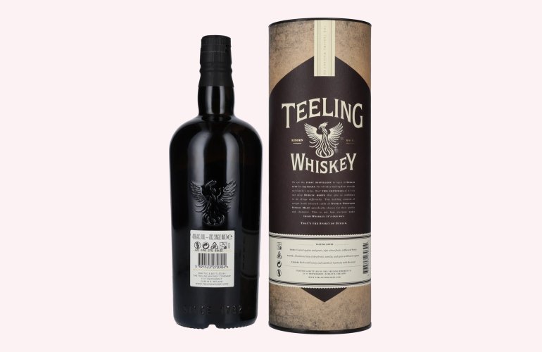 Teeling Whiskey SINGLE MALT Irish Whiskey 46% Vol. 0,7l in geschenkverpakking