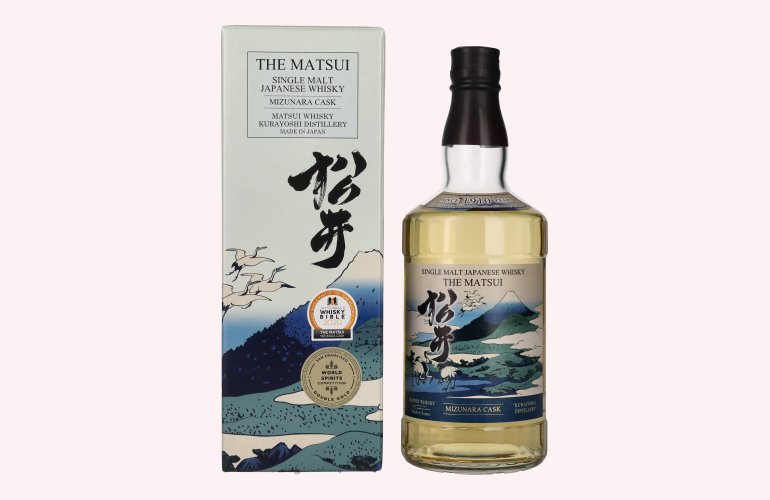 Matsui Whisky THE MATSUI Single Malt Japanese Whisky MIZUNARA CASK 48% Vol. 0,7l in Giftbox