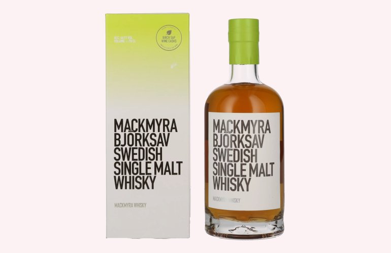 Mackmyra BJÖRKSAV Swedish Single Malt Whisky 46,1% Vol. 0,7l in Giftbox