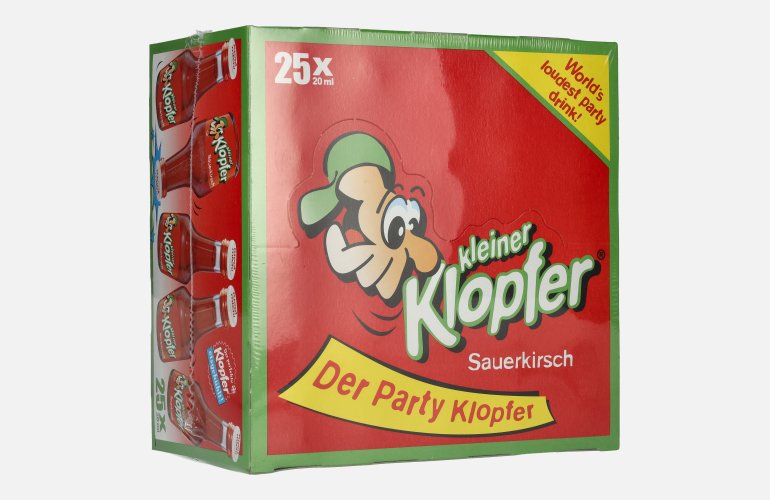 Kleiner Klopfer Sauerkirsch 16% Vol. 25x0,02l