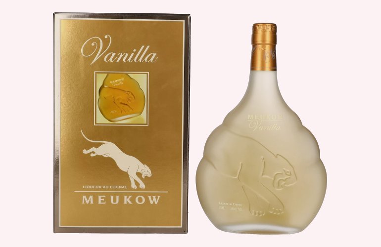 Meukow Vanilla Liqueur au Cognac 30% Vol. 0,7l in geschenkverpakking