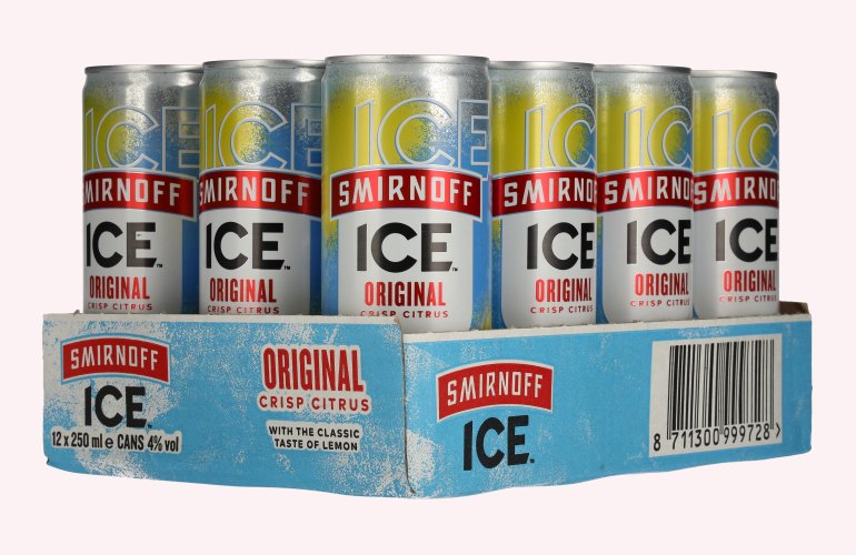 Smirnoff ICE 4% Vol. 12x0,25l Dosen