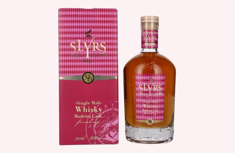 Slyrs MADEIRA CASK FINISH Single Malt Whisky Limited Edition 46% Vol. 0,7l in Geschenkbox