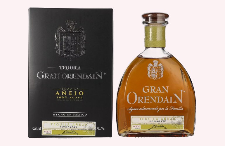 Gran Orendain Tequila AÑEJO 100% Agave 38% Vol. 0,7l in Giftbox